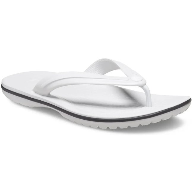 Chinelo Crocs Crocband Flip Cinza Unissex