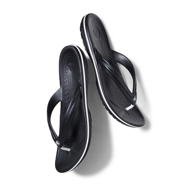 Chinelo Crocs Crocband Flip Preto Unissex