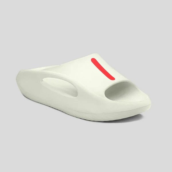 Chinelo Fiber Slide Orbit Off White Unissex