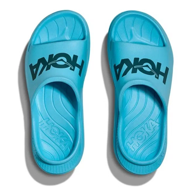Chinelo HOKA Ora Athletic Slide Azul