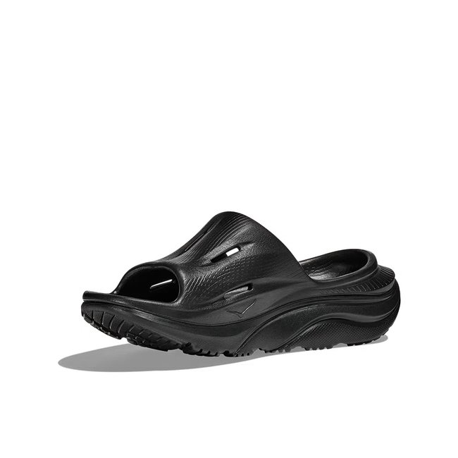 Chinelo Hoka Ora Recovery Slide 3 Unissex Preto