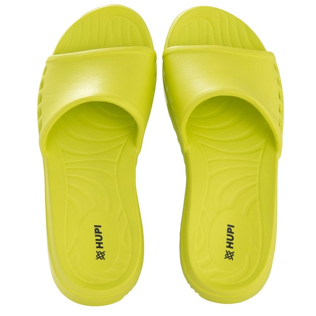 Chinelo HUPI Canva Feminino Verde Limão
