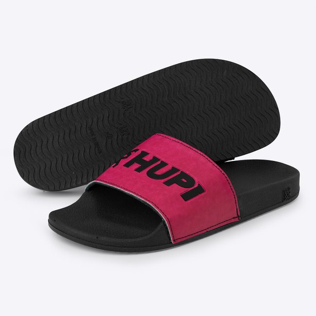 Chinelo HUPI Classic Slide Preto/Pink