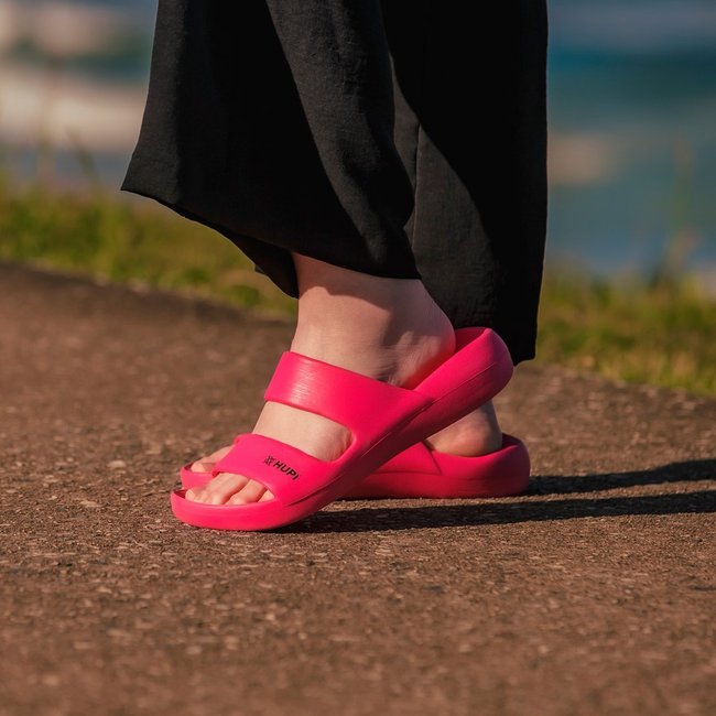 Chinelo HUPI Lazy Feminino Pink