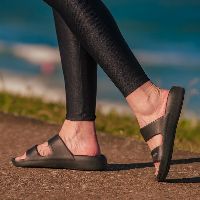 Chinelo HUPI Lazy Feminino Preto