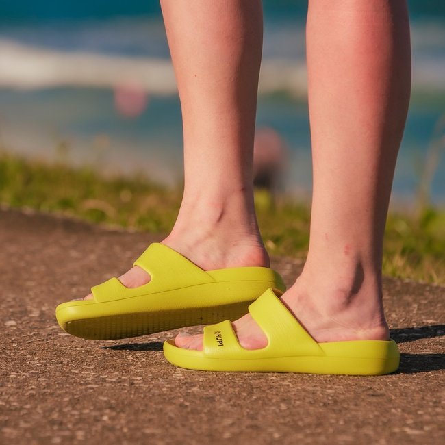 Chinelo HUPI Lazy Feminino Verde Limão