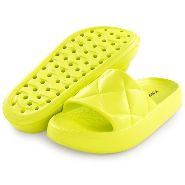 Chinelo HUPI Nuvem Feminino Verde Limão
