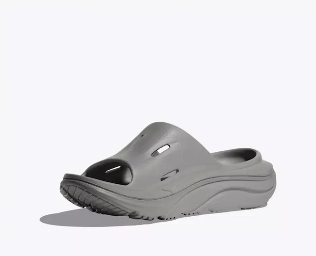 Chinelo HOKA Ora Recovery Slide 3 Cinza