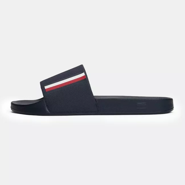 Chinelo Tommy Hilfiger Corporate Masculino Azul Marinho