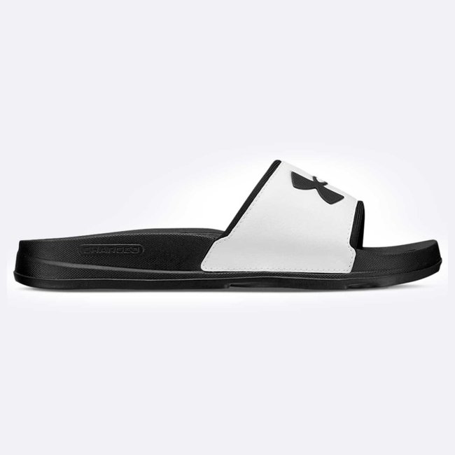 Chinelo Under Armour Daily Unissex Branco e Preto