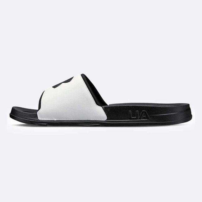 Chinelo Under Armour Daily Unissex Branco e Preto