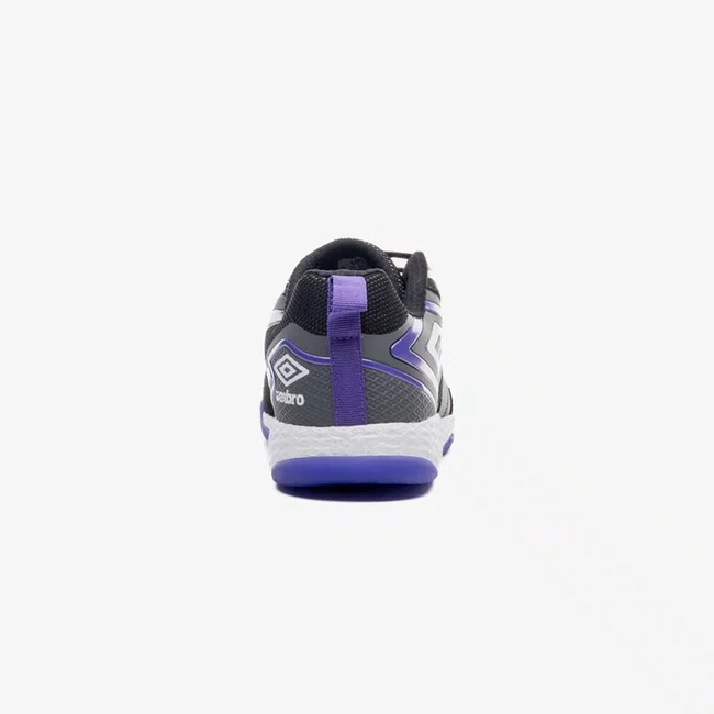 Chuteira Futsal Umbro Pro 5 Bump Preto e Roxo