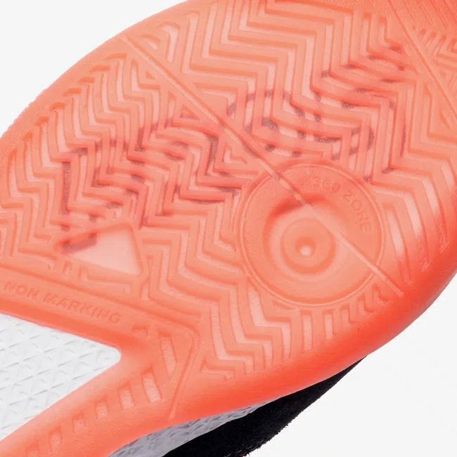 Chuteira Futsal Umbro Pro 5 Bump Laranja/Preto