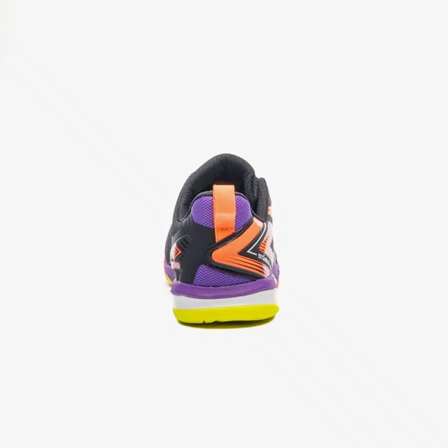 Chuteira Futsal Umbro Pro 5 Stable Preto/Laranja