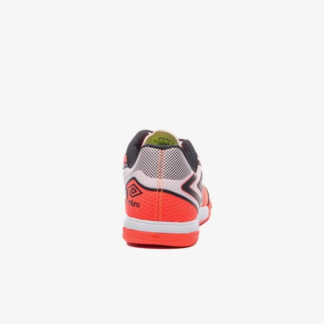 Chuteira Futsal Umbro Pro 5 Bump Club Coral/Preto