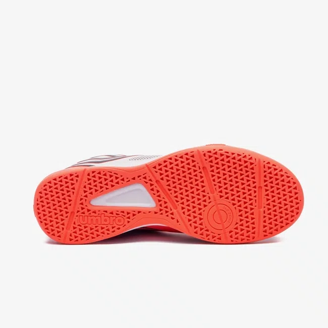 Chuteira Futsal Umbro Pro 5 Bump Club Coral/Preto