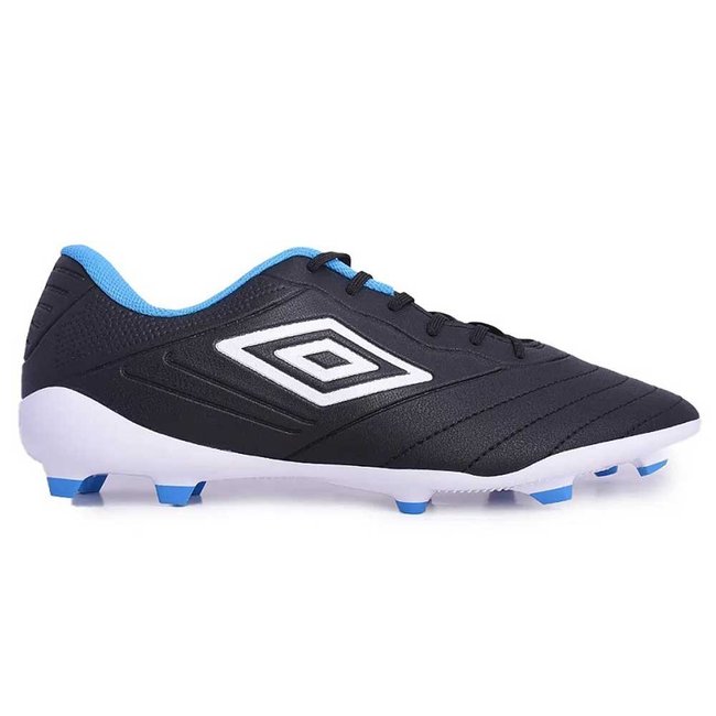 Chuteira Futebol de Campo Umbro Tocco III Preto e Azul