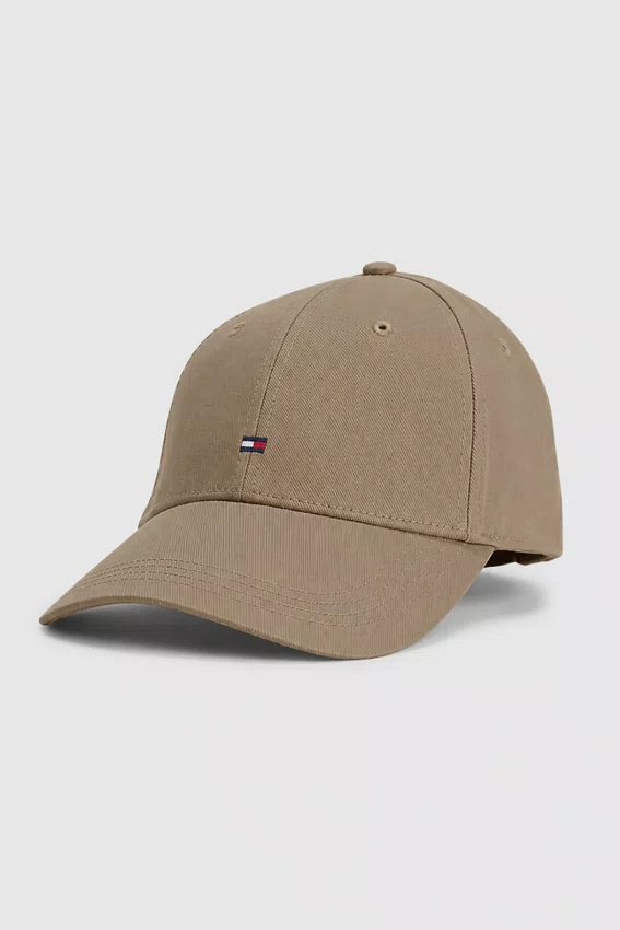 Boné Tommy Hilfiger Clássico Bege Escuro