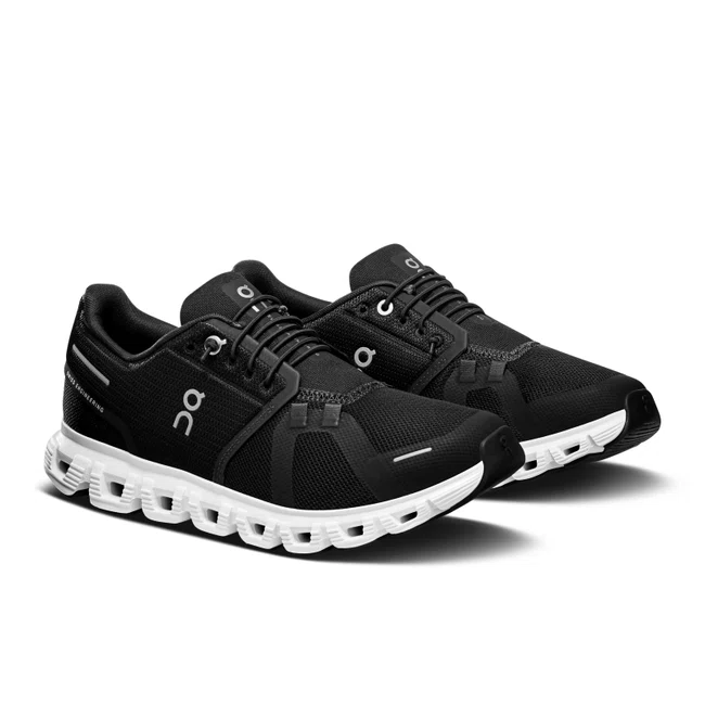 Tênis On Cloud 6 Masculino Preto e Branco