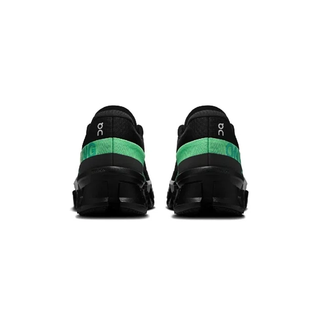 Tênis On Running Cloudmonster 2 Masculino Preto e Verde