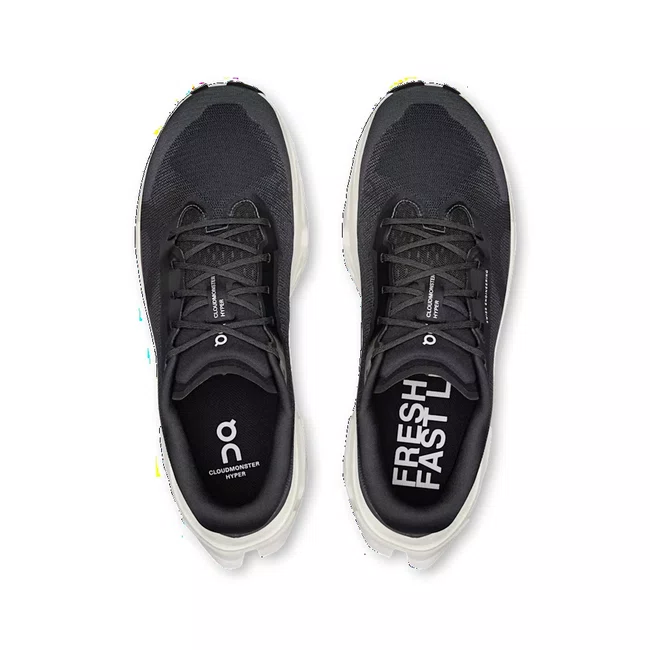 Tênis On Cloudmonster 3 Hyper Masculino Preto e Branco