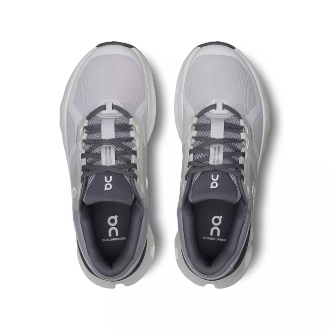 Tênis On Cloudrunner 2 Feminino Cinza e Branco