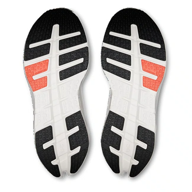 Tênis On Cloudrunner 3 Masculino Branco e Laranja