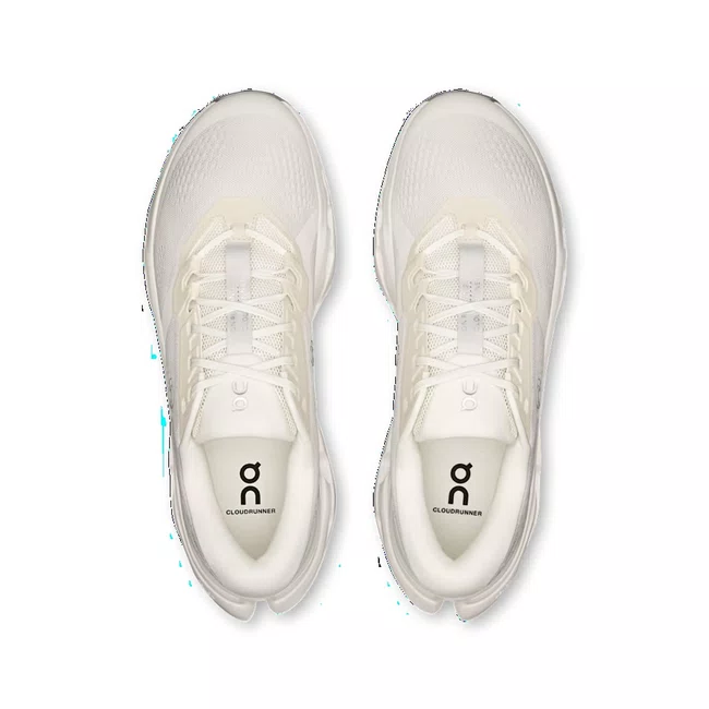 Tênis On Cloudrunner 3 Masculino Branco e Cinza