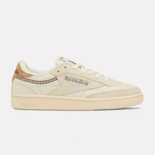 Tênis Reebok Club C 85 Vintage Feminino Off White