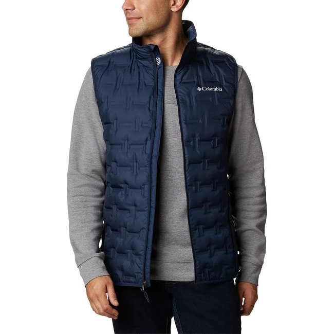 Colete Columbia Delta Ridge Down Masculino Azul Marinho