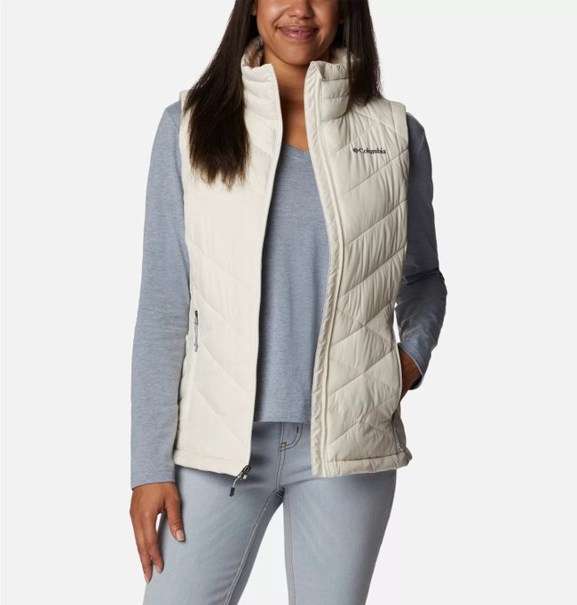 Colete Columbia Heavenly Vest Feminino Bege
