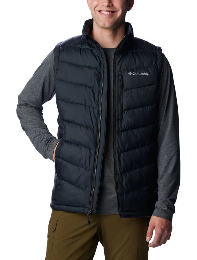Colete Columbia Masculino Labyrinth Loop Preto