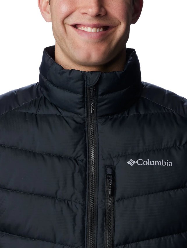 Colete Columbia Masculino Labyrinth Loop Preto