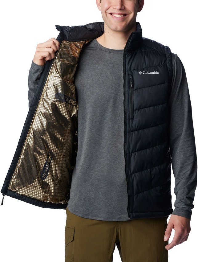 Colete Columbia Masculino Labyrinth Loop Preto