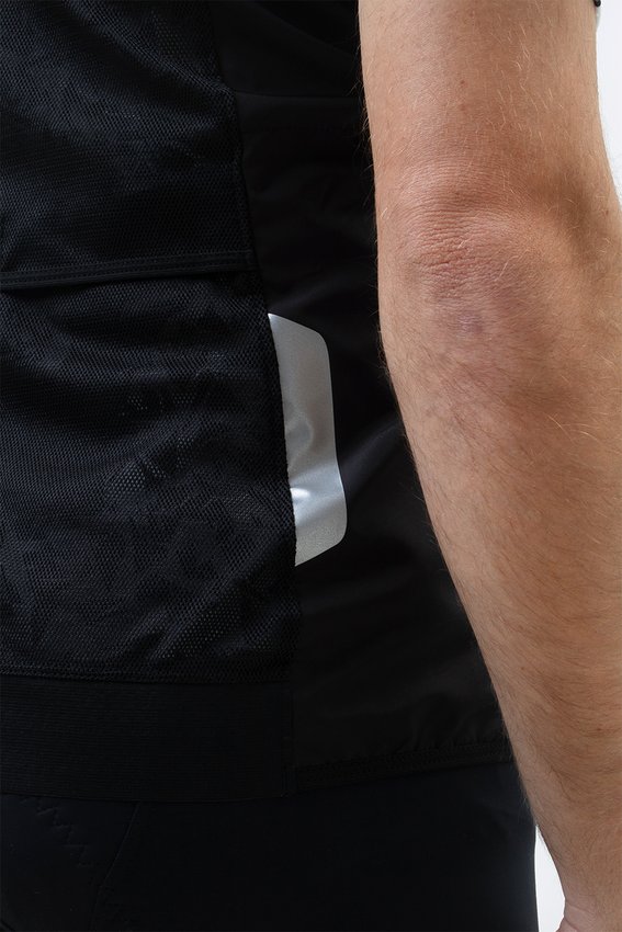 Colete Corta Vento HUPI Unissex  - Preto