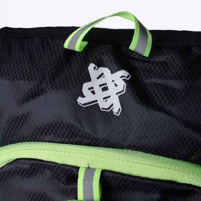 Colete de Hidratação HUPI Running Preto e Amarelo sem Refil