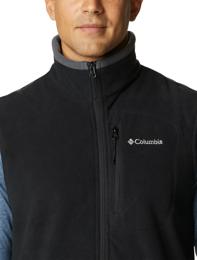 Colete Fleece Columbia Masculino Fast Trek Preto