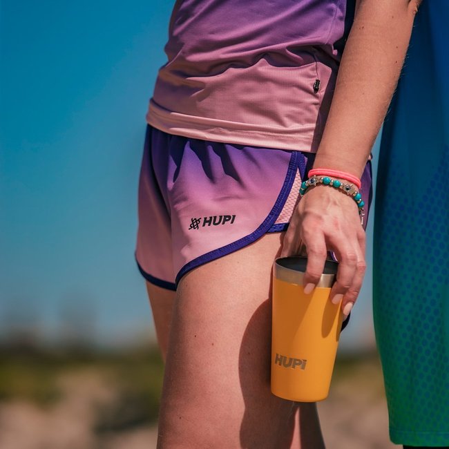 Copo Térmico HUPI Fun 480ML Amarelo