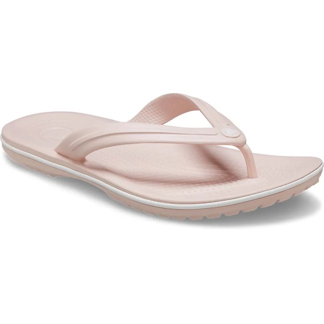 Chinelo Crocs Crocband Flip Rosa Feminino