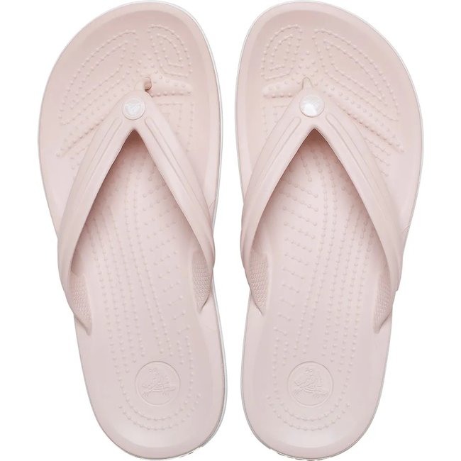Chinelo Crocs Crocband Flip Rosa Feminino