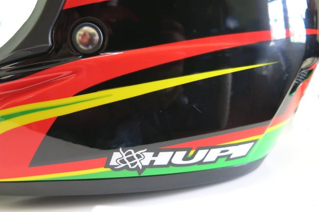 Capacete HUPI DH-2 Bmx/Downhill Verde