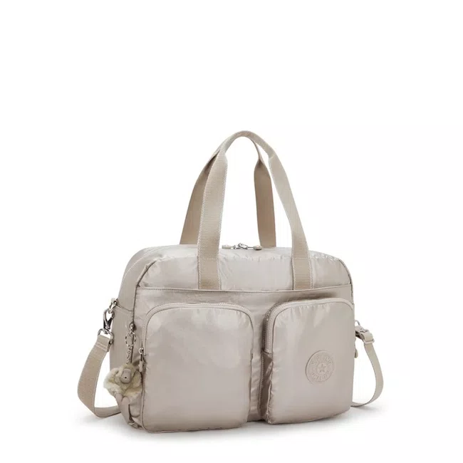 Sacola de Mão Kipling Defea XL Dourado
