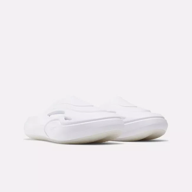 Chinelo Reebok DMX Recovery Mule Unissex Branco