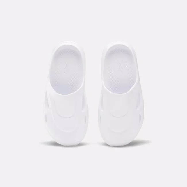 Chinelo Reebok DMX Recovery Mule Unissex Branco