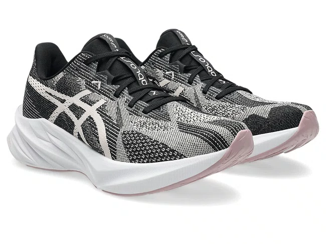 Tênis ASICS Dynablast 5 Feminino Preto e Rosa