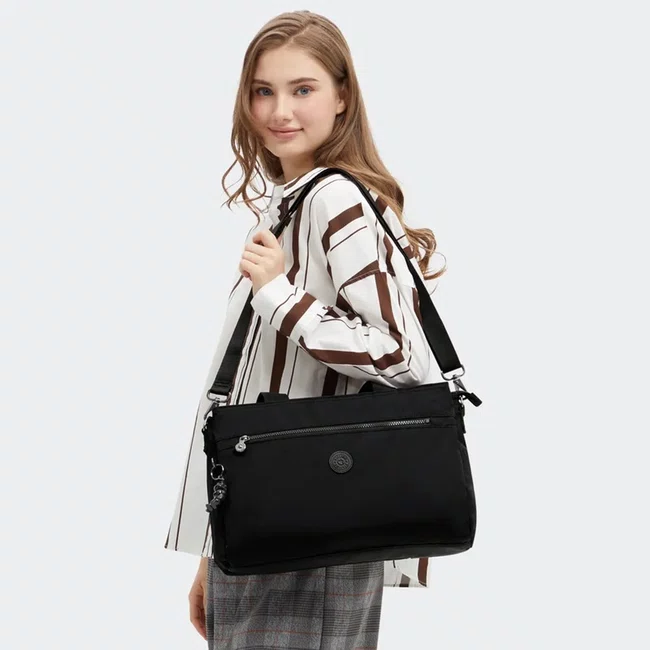 Bolsa Kipling Elysia Work S Preto