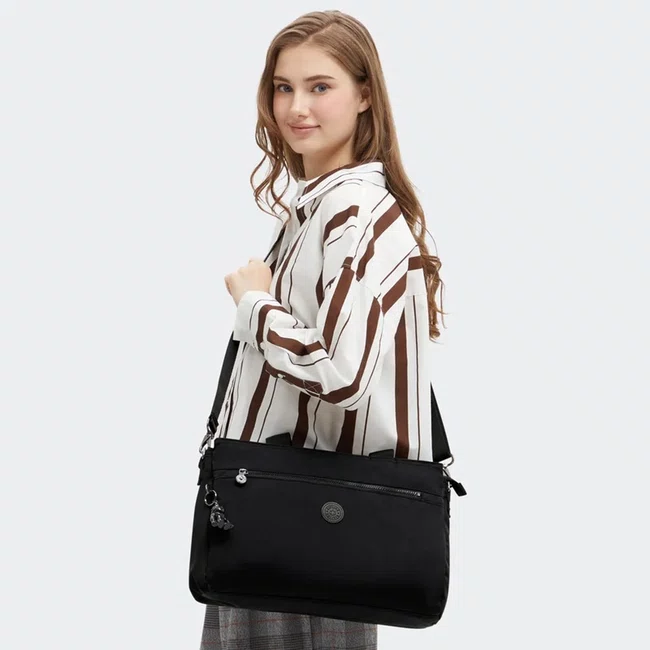 Bolsa Kipling Elysia Work S Preto
