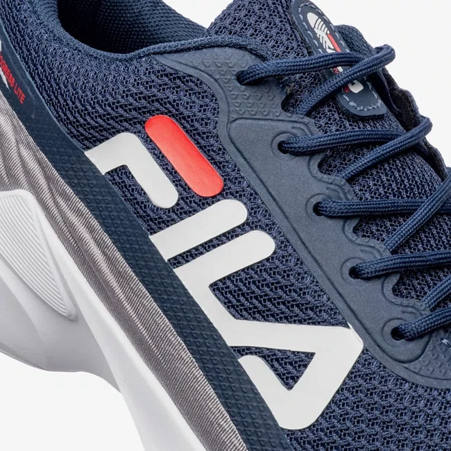 Tênis FILA Progress Lite Masculino Azul Marinho