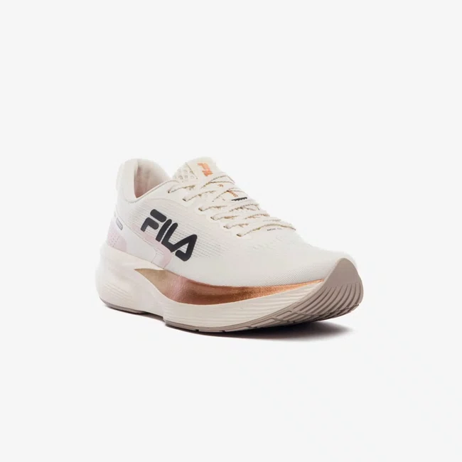 Tênis Fila Racer Fastpace Feminino Bege e Cobre
