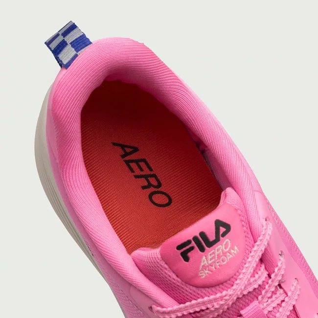 Tênis Fila Aero Skyfoam Feminino Pink e Preto